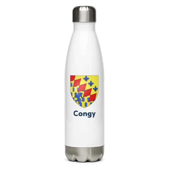 Gourde inox blason de Congy