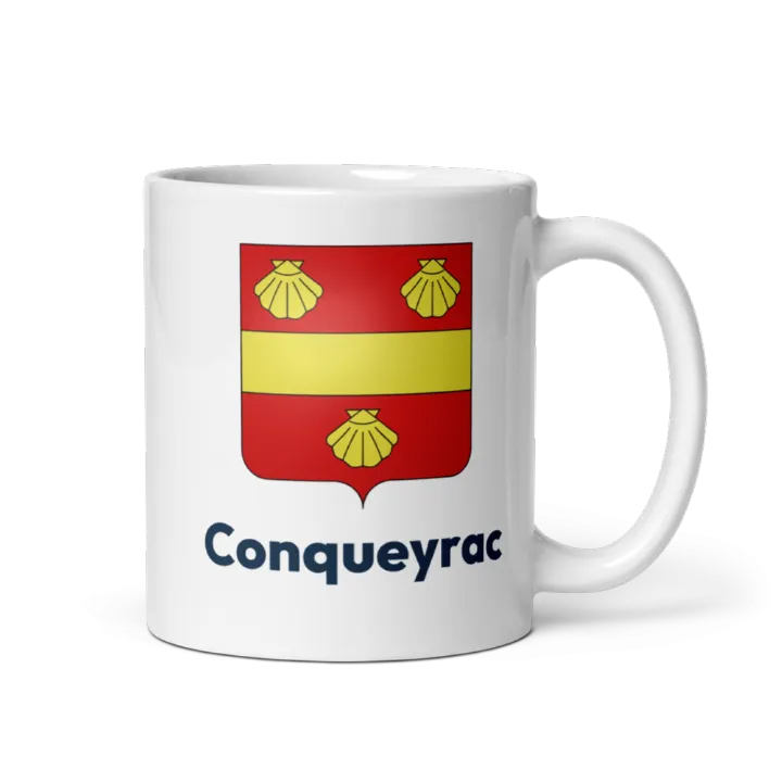 Mug blason de Conqueyrac