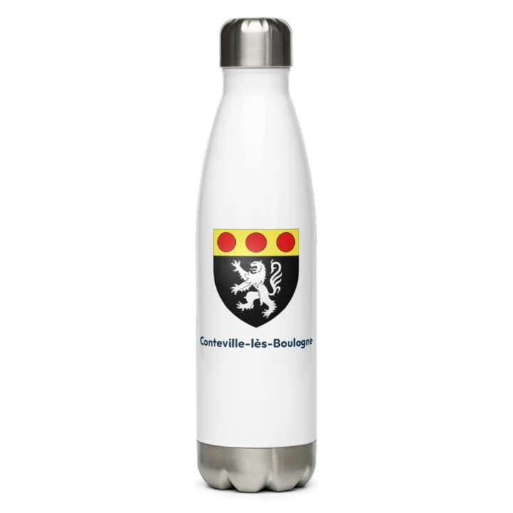 Gourde inox blason de Conteville-lès-Boulogne