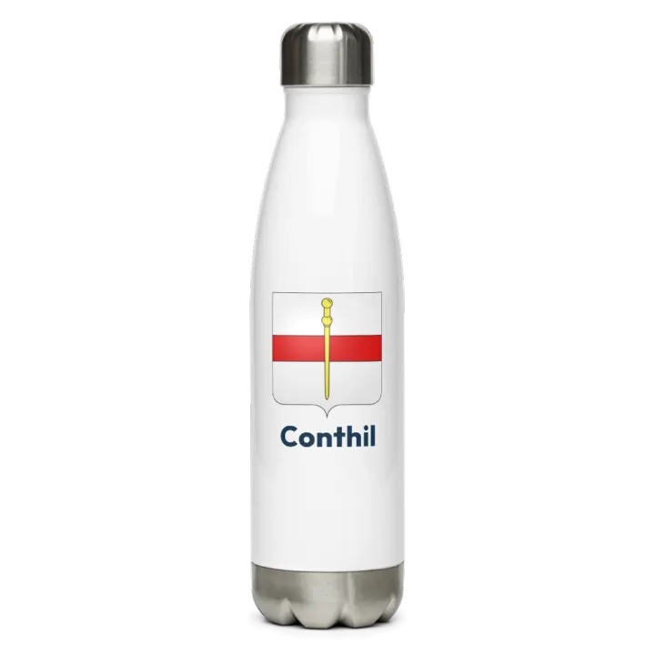 Gourde inox blason de Conthil