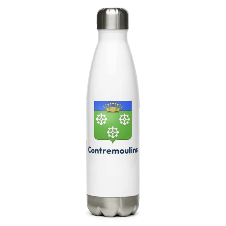 Gourde inox blason de Contremoulins