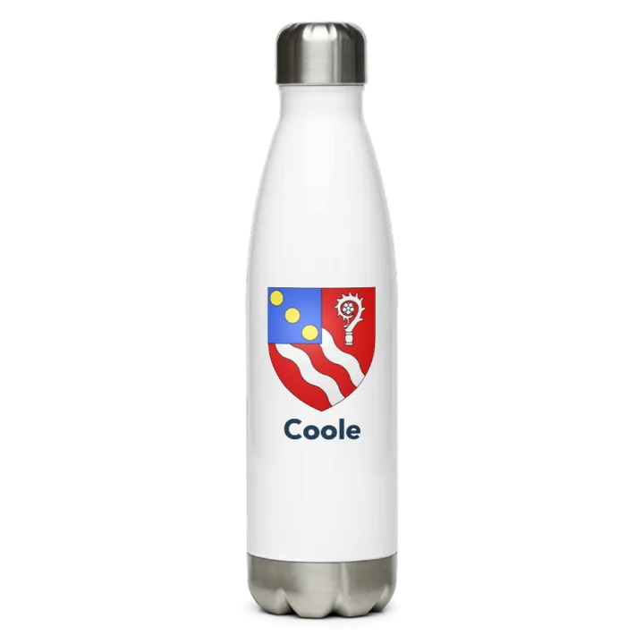 Gourde inox blason de Coole