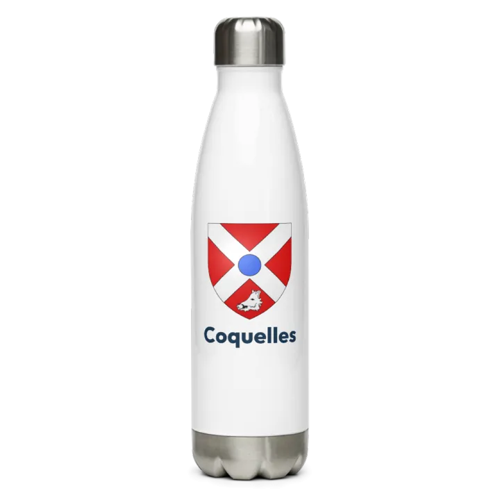 Gourde inox blason de Coquelles