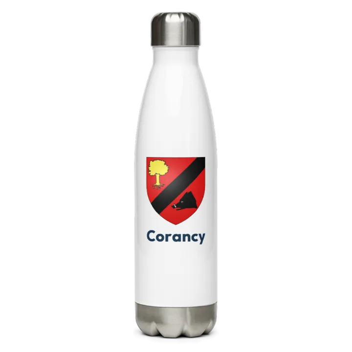 Gourde inox blason de Corancy