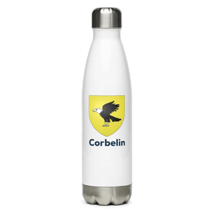 Gourde inox blason de Corbelin