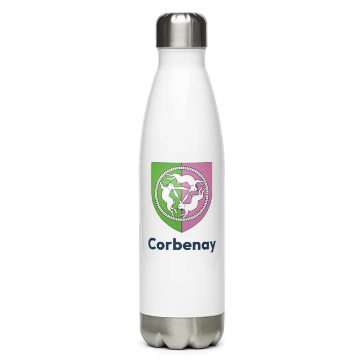 Gourde inox blason de Corbenay