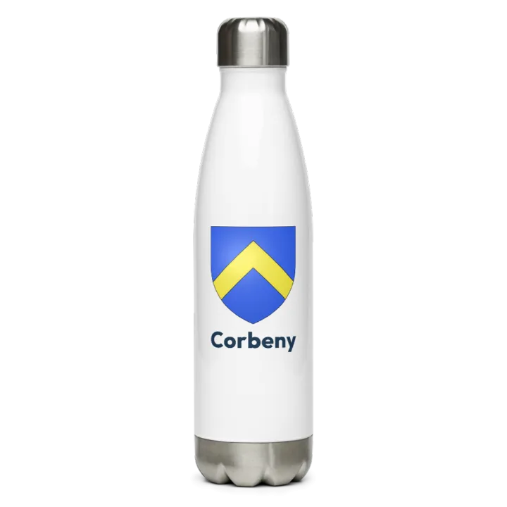 Gourde inox blason de Corbeny