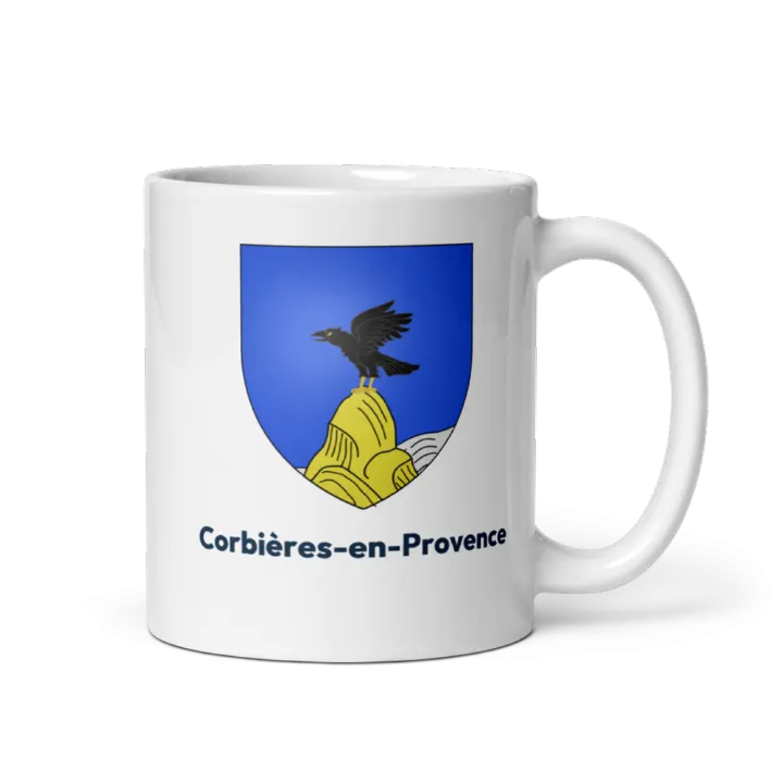Mug blason de Corbières-en-Provence