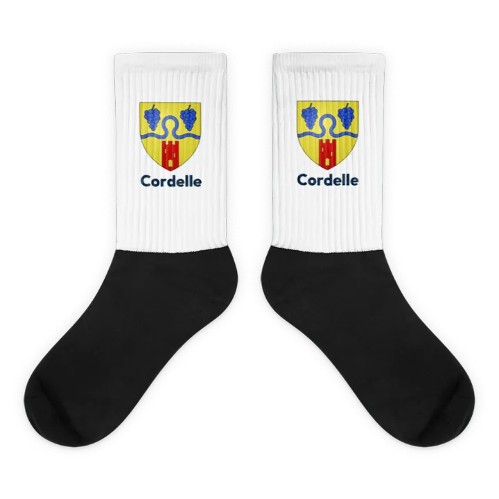 Chaussettes — blason de Cordelle