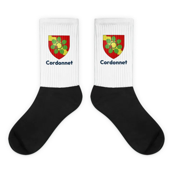 Chaussettes — blason de Cordonnet