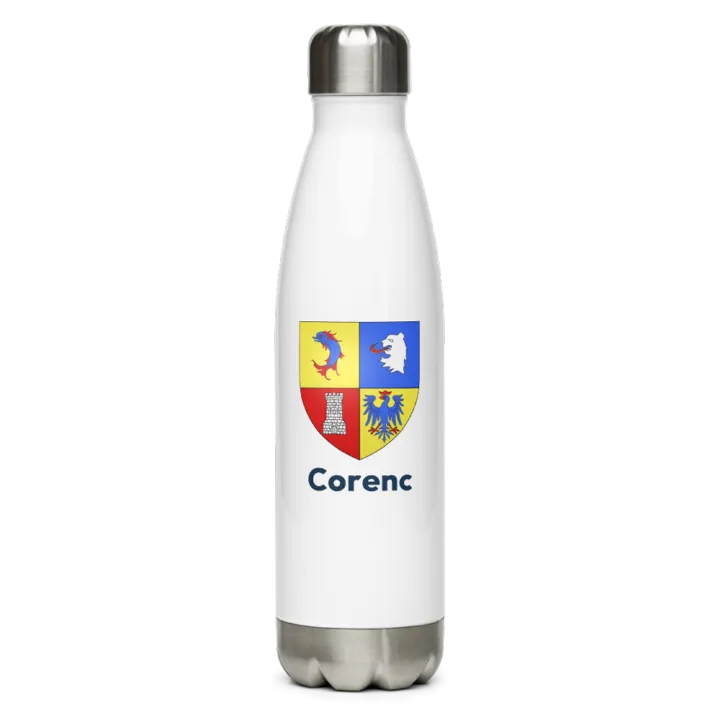 Gourde inox blason de Corenc