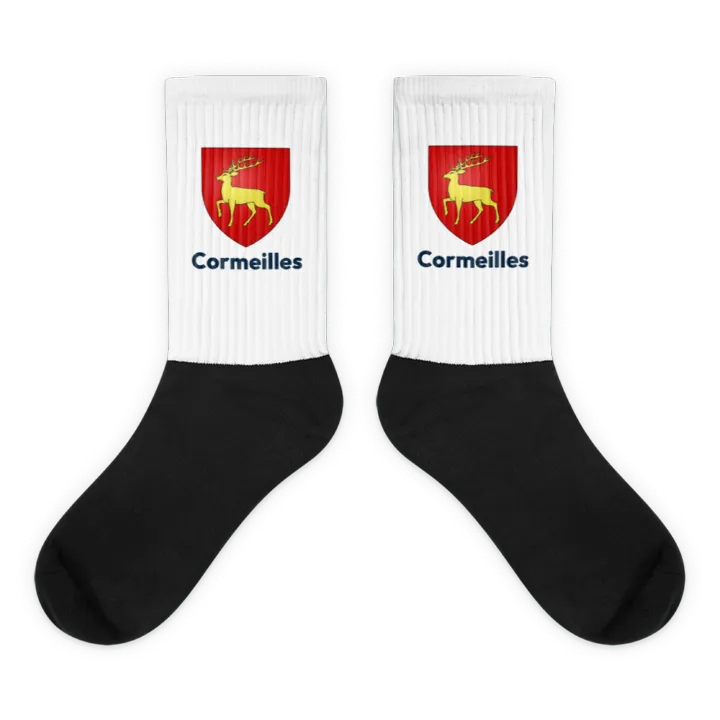 Chaussettes — blason de Cormeilles