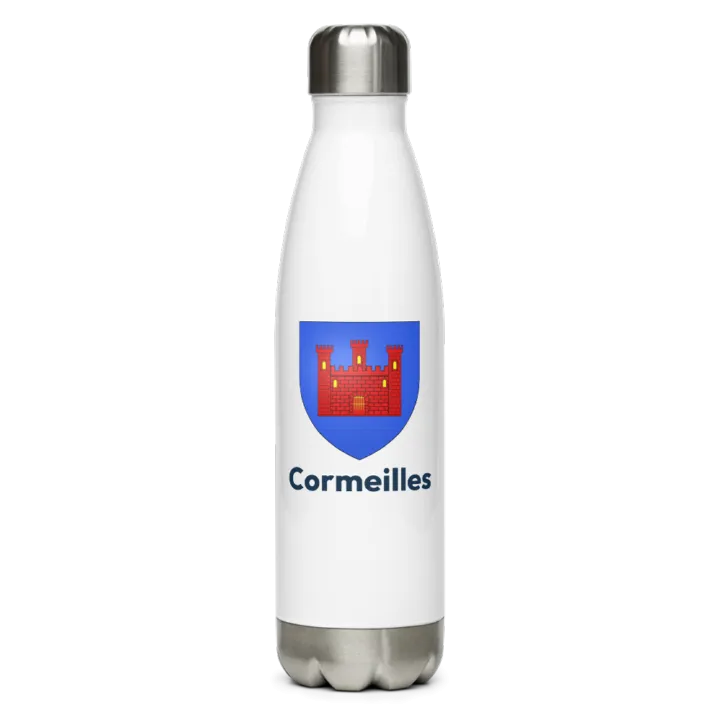 Gourde inox blason de Cormeilles