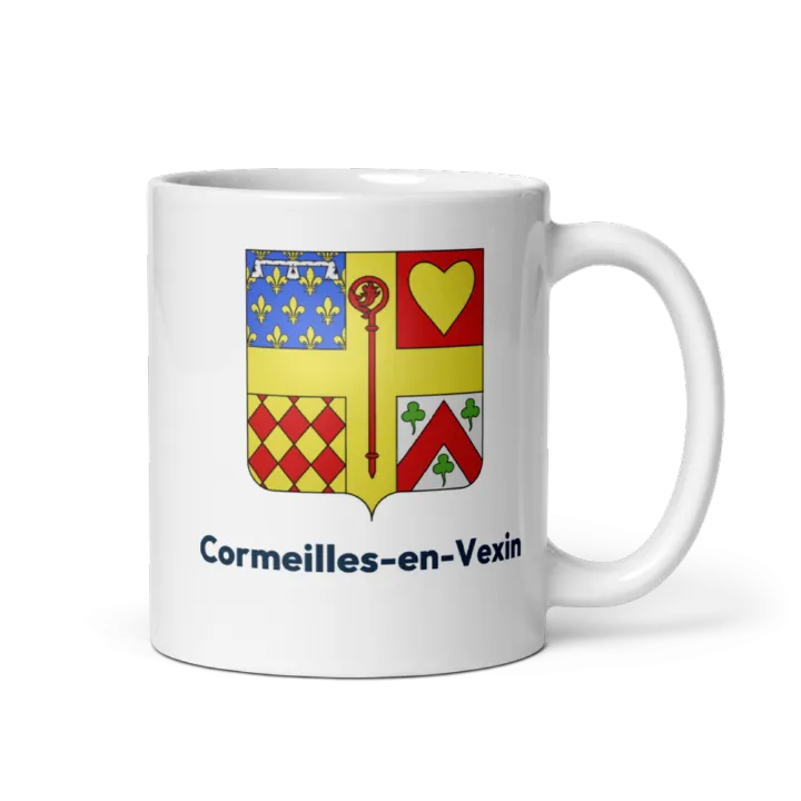 Mug blason de Cormeilles-en-Vexin