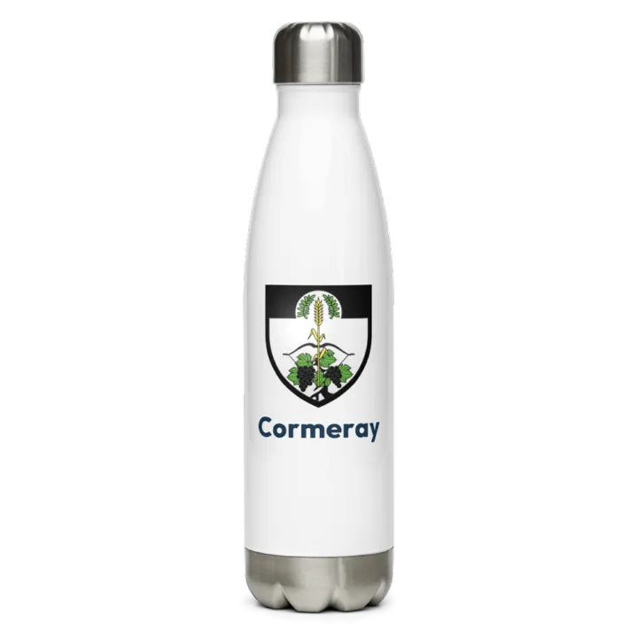 Gourde inox blason de Cormeray
