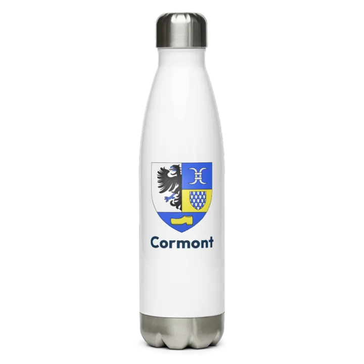 Gourde inox blason de Cormont