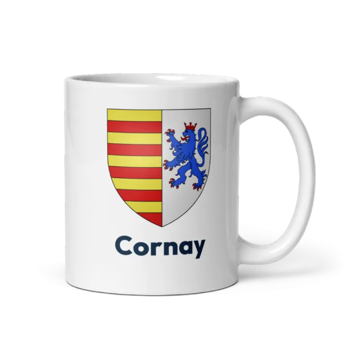 Mug blason de Cornay