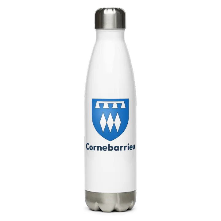 Gourde inox blason de Cornebarrieu