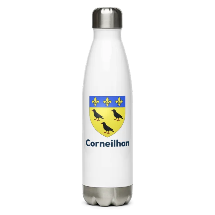 Gourde inox blason de Corneilhan