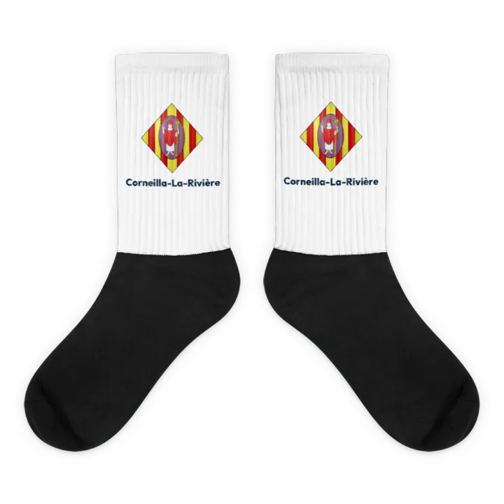 Chaussettes — blason de Corneilla-la-Rivière