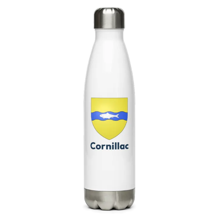Gourde inox blason de Cornillac