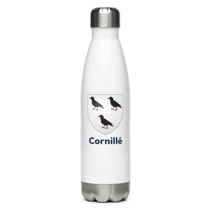 Gourde inox blason de Cornillé