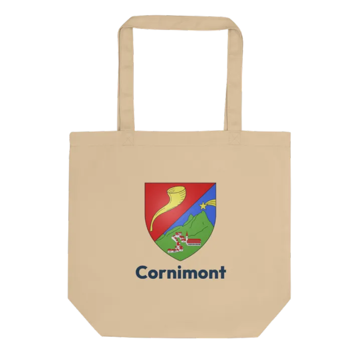 Tote bag coton bio — blason de Cornimont