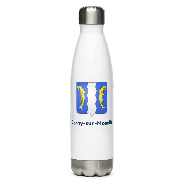 Gourde inox blason de Corny-sur-Moselle