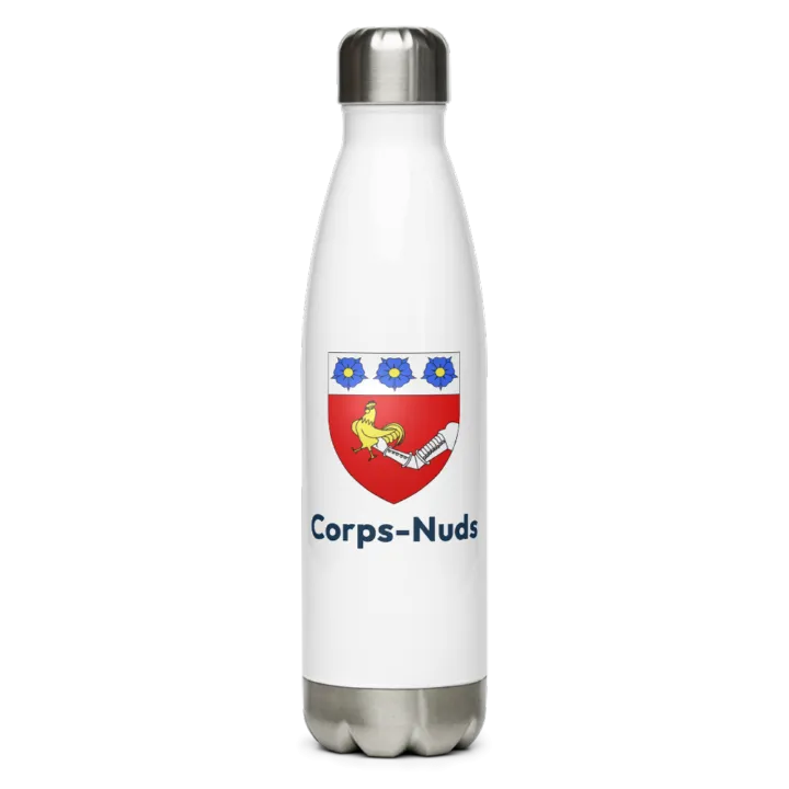 Gourde inox blason de Corps-Nuds