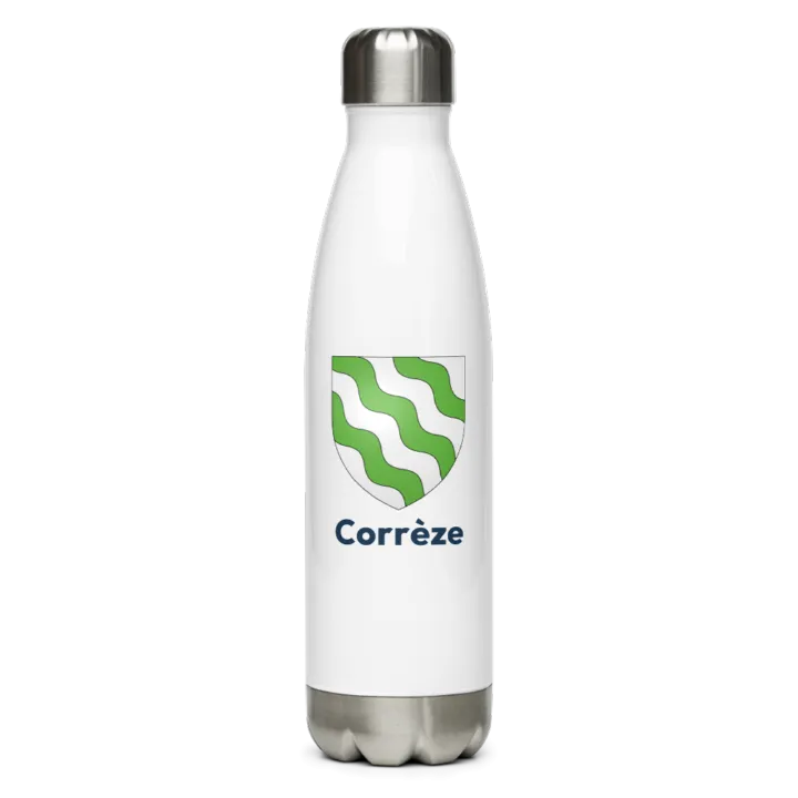 Gourde inox blason de Corrèze