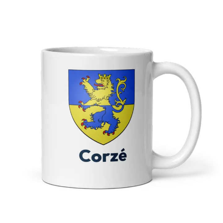 Mug blason de Corzé