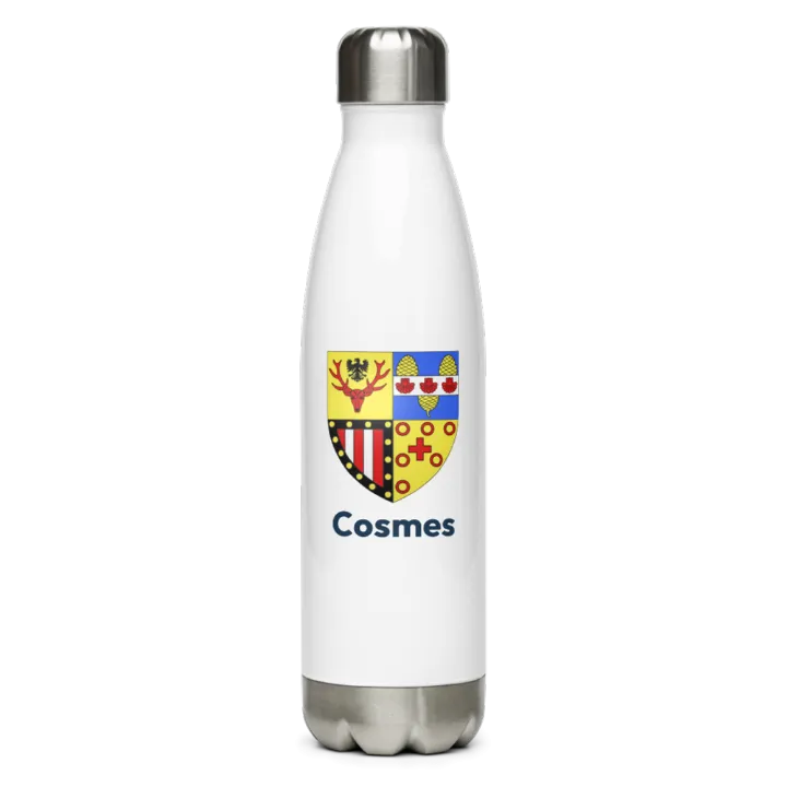 Gourde inox blason de Cosmes