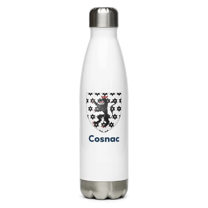 Gourde inox blason de Cosnac