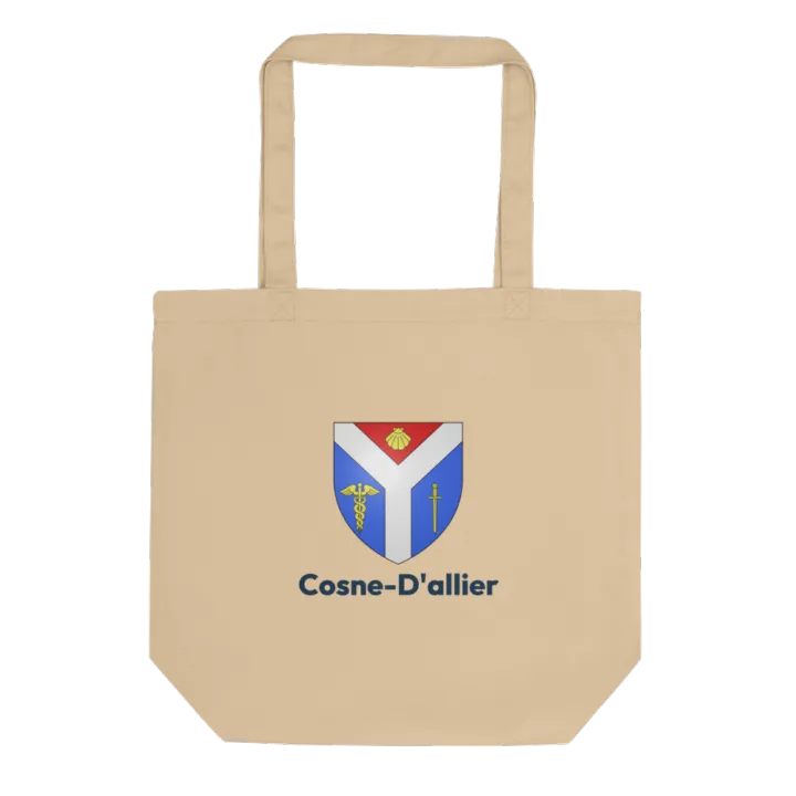 Tote bag coton bio — blason de Cosne-d'Allier