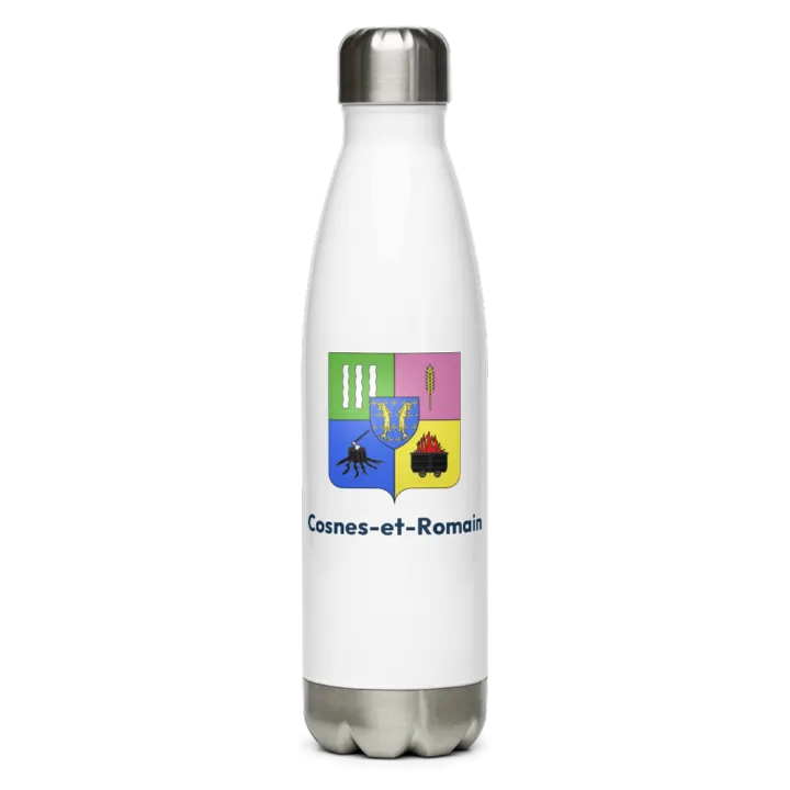 Gourde inox blason de Cosnes-et-Romain