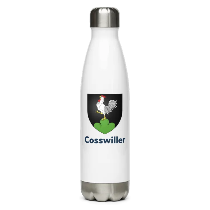 Gourde inox blason de Cosswiller