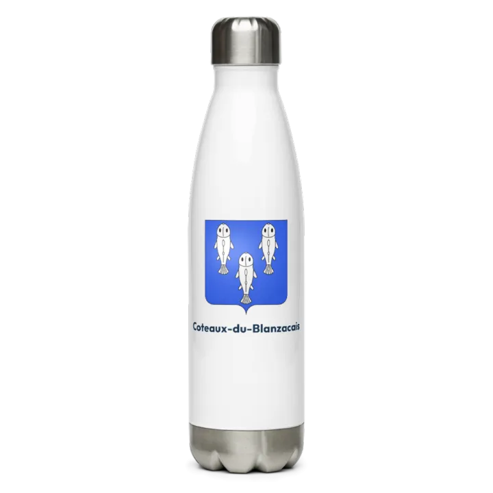 Gourde inox blason de Coteaux-du-Blanzacais