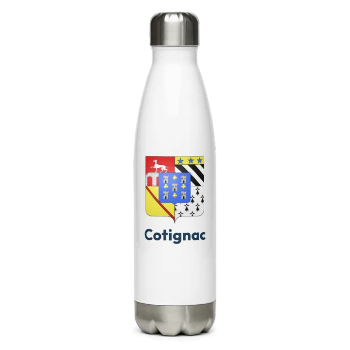 Gourde inox blason de Cotignac
