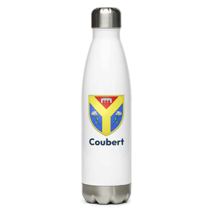Gourde inox blason de Coubert