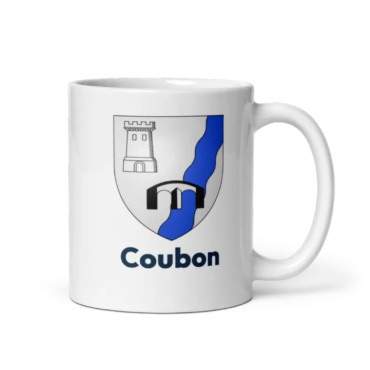 Mug blason de Coubon