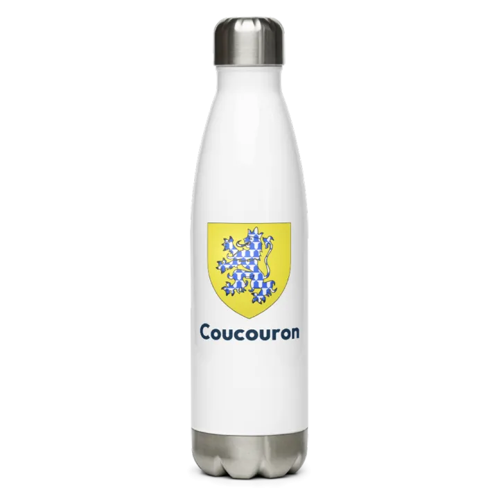 Gourde inox blason de Coucouron