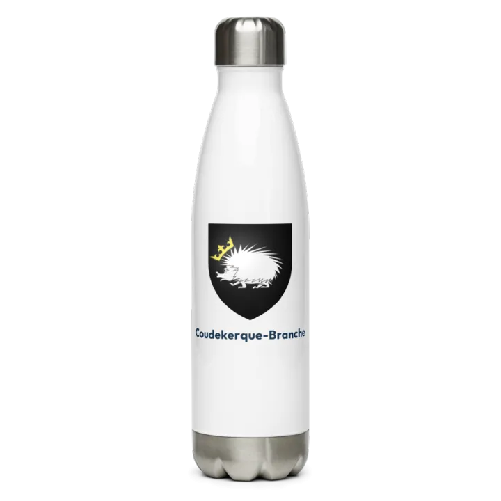 Gourde inox blason de Coudekerque-Branche