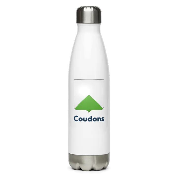 Gourde inox blason de Coudons