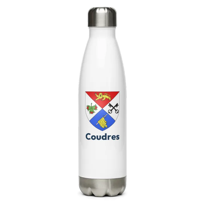 Gourde inox blason de Coudres