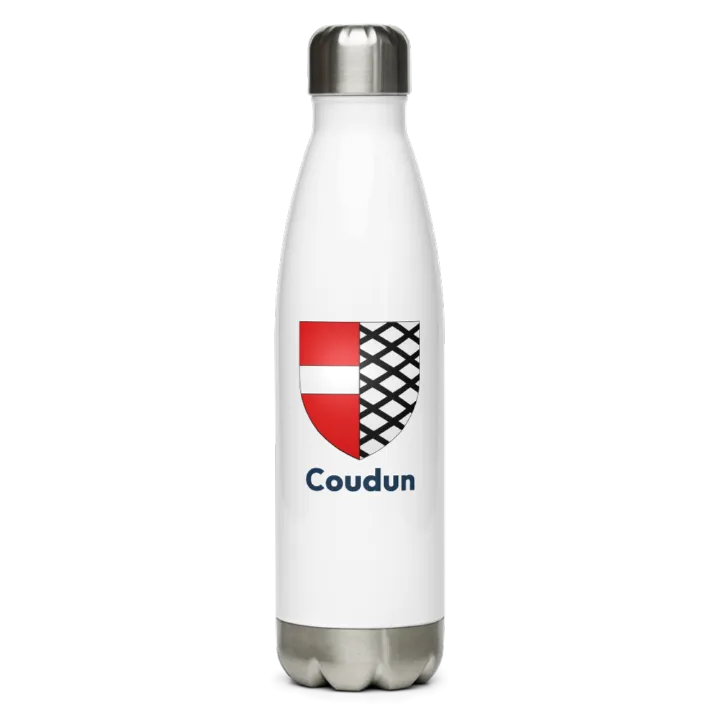Gourde inox blason de Coudun