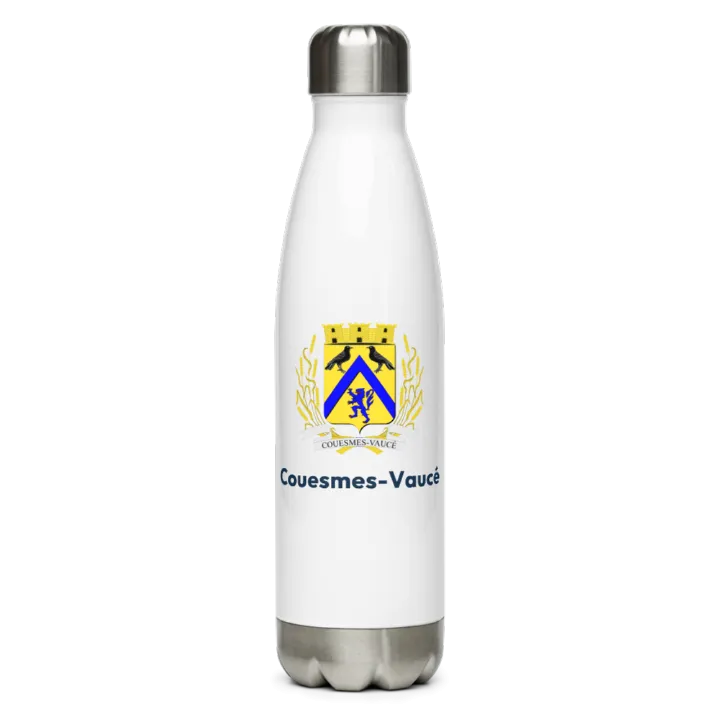 Gourde inox blason de Couesmes-Vaucé