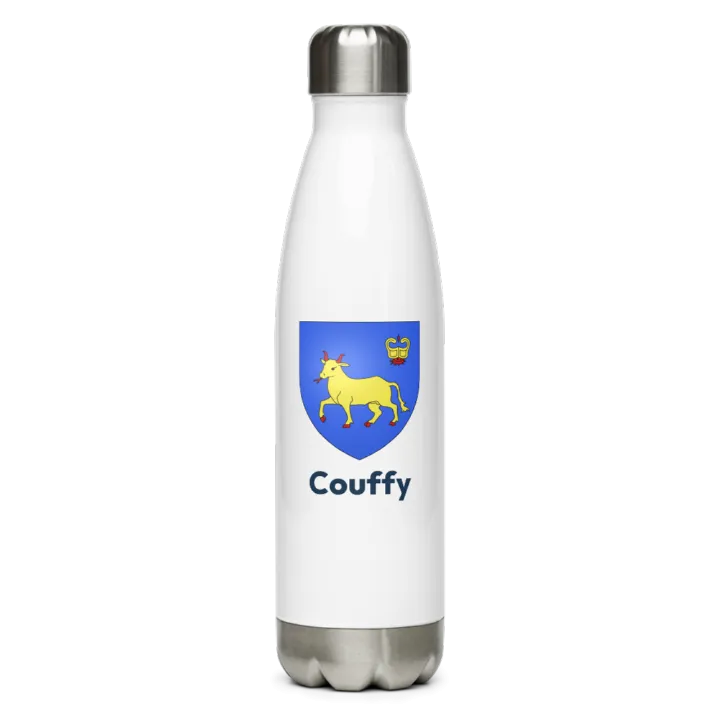 Gourde inox blason de Couffy