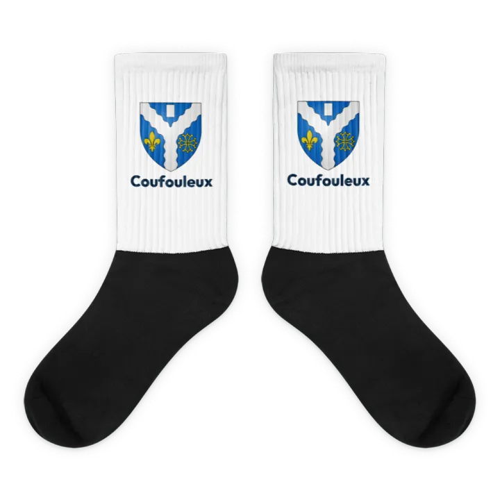 Chaussettes — blason de Coufouleux