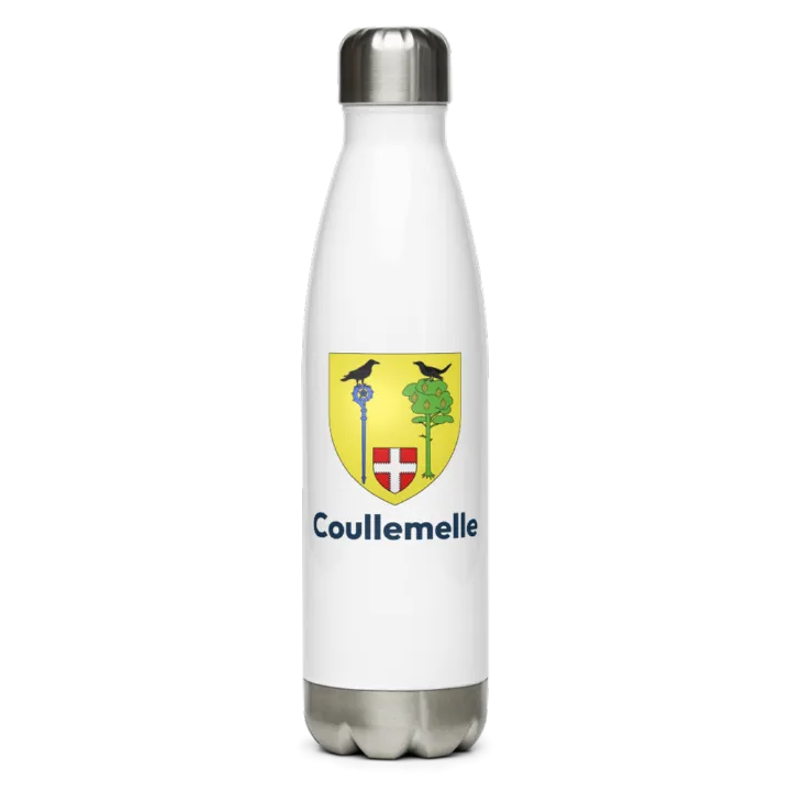 Gourde inox — blason de Coullemelle