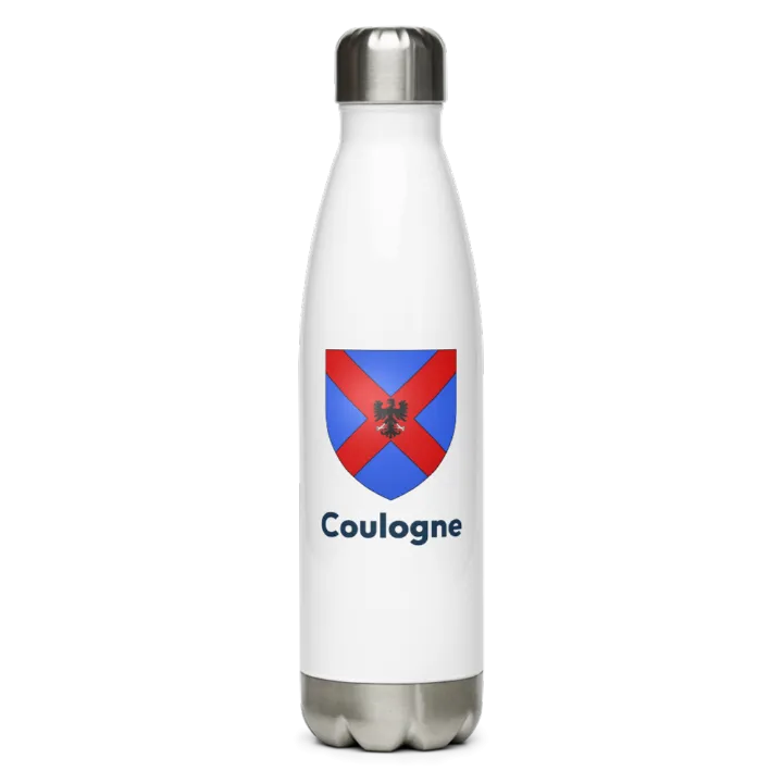 Gourde inox blason de Coulogne
